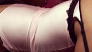 Big-boobed brunette Jasmine Black moans in an MMF DP threesome.