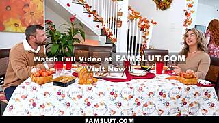 Oh man, stepfamily having wild threesome with Nade Nasty cumming on faces and tits!