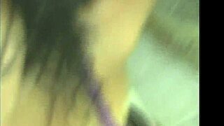 island hottie from trinidad gives blowjob in shower