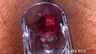 Just casually tried out a speculum for some homemade anal gaping. That tight ass took it huge!