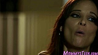 Horny Milf Gets Eaten Out by Teen in First Time Lesbian Play