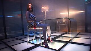 Fetish porn with hypnotic costume play in wet, rough action