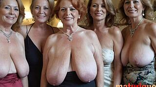 Fantasy grannies with huge saggy tits drive me wild in church!