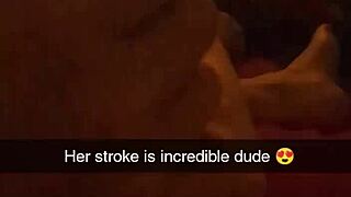 Real Snapchat tale of Richelle Rose begging for cheating creampie.