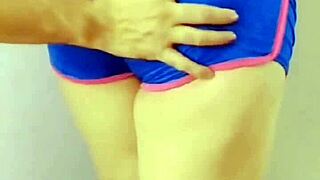hot mexican chick in micro shorts banged by creepy neighbor. he filmed it all, damn!