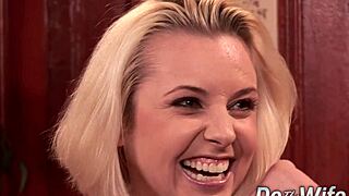 husband watches lesbian girl fuck his sexy wife mandy sweet