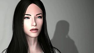 megan f takes a rough banging from big black cock in wild session.