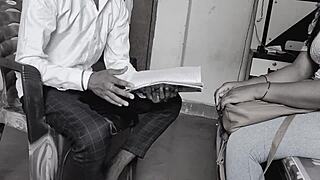 Why Is Bengali Secretary So Eager for Office Sex? Her Boss Pounds Her Big Ass in Hindi Roleplay.