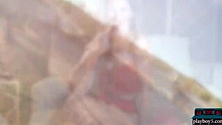 Big Tits MILF Striptease in Desert