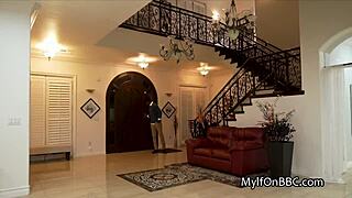 Huge bbc for bored cougar at home...