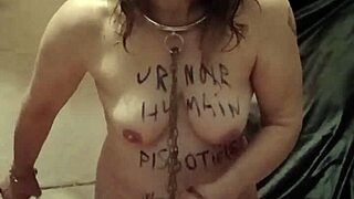 esclave f urinoir humain spanking housewife slave