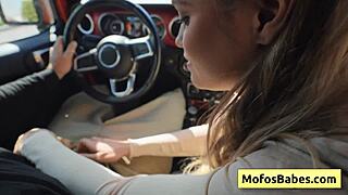 sexy blonde teen blows her friend chloe rose