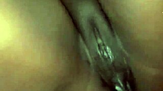Ebony milf gets creampied in passionate session