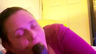 Only way to taste it was putting my mouth on that big black cock