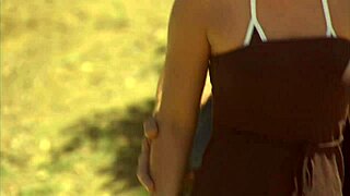 Eva Angelina Deepthroats Thick Dick Outdoors, Then Fucks