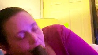 Only way to taste it was putting my mouth on that big black cock