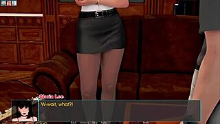 Lesbian Sex with Bound Toys in Hentai Game