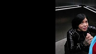 I nailed my neighbor’s hot milf stepmom in the gym elevator in Medellin.