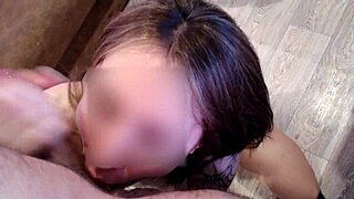 Juicy pov blowjob from cute babe with small tits and sexy fetish vibes.