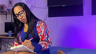 Busty stepmom wants a baby and seduces stepson to fill her up! 😍