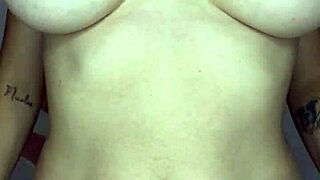 Watch this curvy Latina brunette flaunt huge natural tits in solo compilation