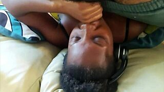 Bubble butt cute ebony babe shares fun stories