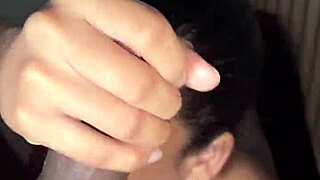 Amateur Couple's Intense Face Fucking Ends in Early Cum!