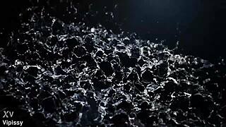 Pissy muscular workout turns wet with Brittany Bardot diving deep