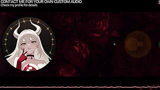 Succubus summon in erotic audio with goth mommy dominating the scene.
