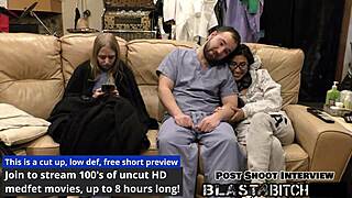 jasmine rose gets cum blasted on her thigh pov 😏