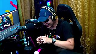 i putted vibrator on hot milf nipple she moaned good