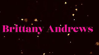 Busty blonde Brittany Andrews rubs her oiled tits and pussy in a steamy bath.