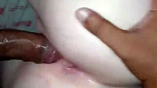 Loira branquinha licks and rides big black cock