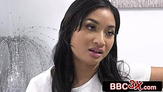 Tiny Babysitter Avery Black Banged by Huge BBC