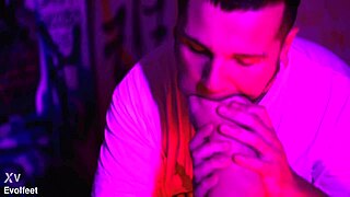 bbw girlfriend foot sex