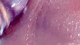 double penetration session ends with a massive squirt load on ebony big ass