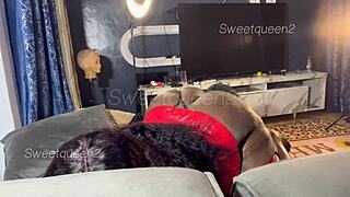 He ate my pussy and ass before fucking me