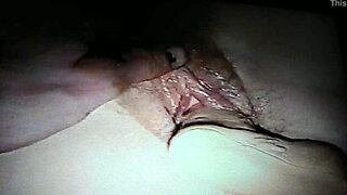 her cum drips outta dildo-pounded wife in homemade vid