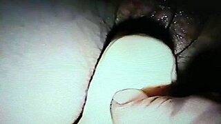 her cum drips outta dildo-pounded wife in homemade vid