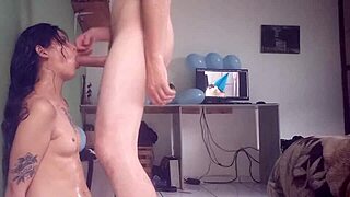 I pin my bitch against the wall