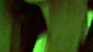 artemisia love flashes her big tits while smoking outside
