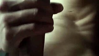 Collage Guy Masturbation at Home with Huge Cumshot After Gym Sesh