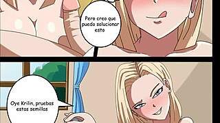 Comics Porno Krillin Y Número 18 Follando Y Se Une Bulma
