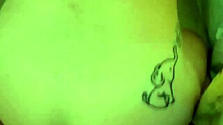 Neighbor catches me masturbating in shower.