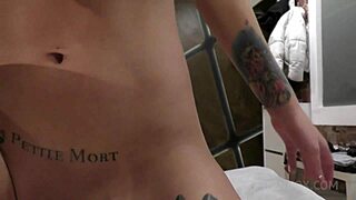 Skinny Girl With Small Waist Gets Rough Fucking After School