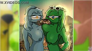 countryhumans with cheelai getting banged hard in the background! 😜