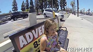 Legal age teen Keisha Grey can't resist sex offer 😏