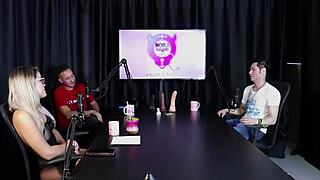 blonde strips after guest says he liberated a woman