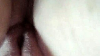 This is a homemade video of a real amateur housewife who has a daring sex scene