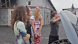 You're at work and can't watch my latest halloween video because it's too much no worries here's the.